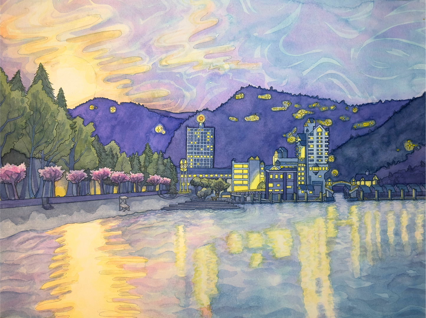 Dreaming of Coeur d'Alene - Original