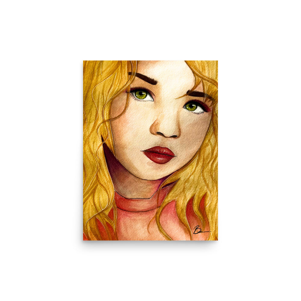 Gazing - Matte Print