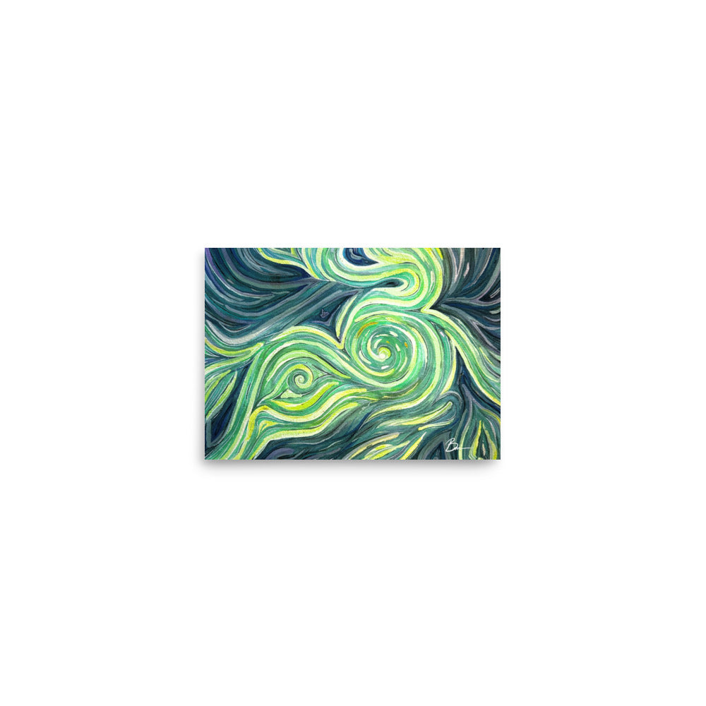 Swirling Emotions - Matte Print