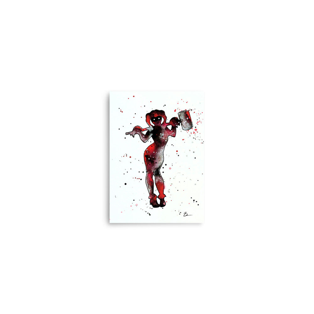 Harley Hammer - Matte Print