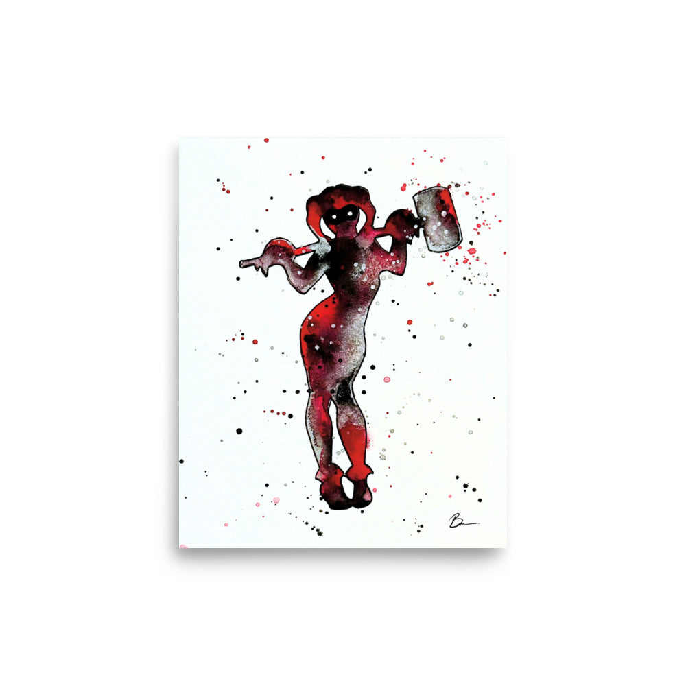 Harley Hammer - Matte Print
