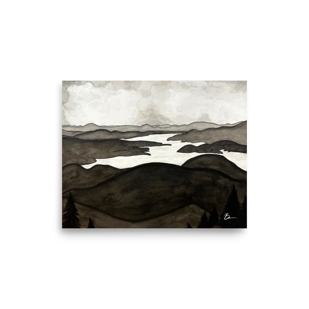 Canfield View - Matte Print