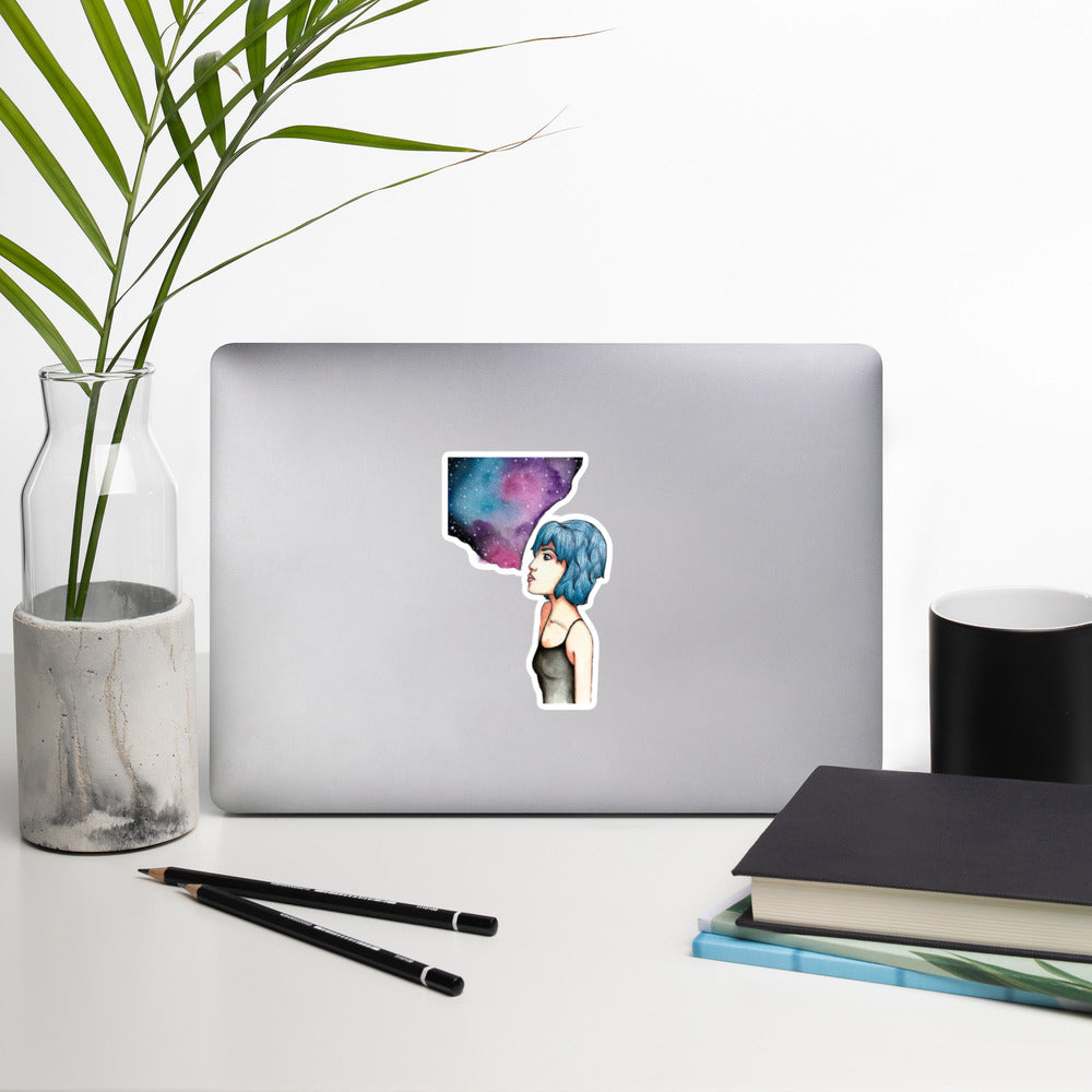 Exhale- Sticker