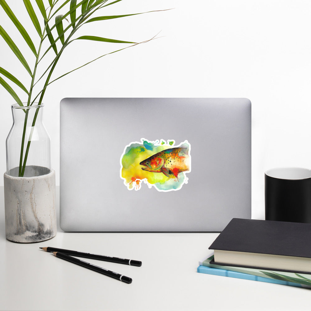 Rainbow Fish - Sticker