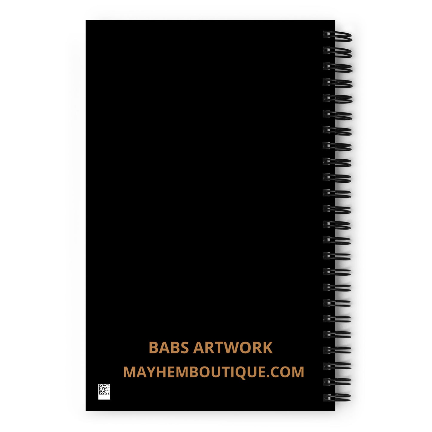 Golden Red Panda - Spiral Notebook