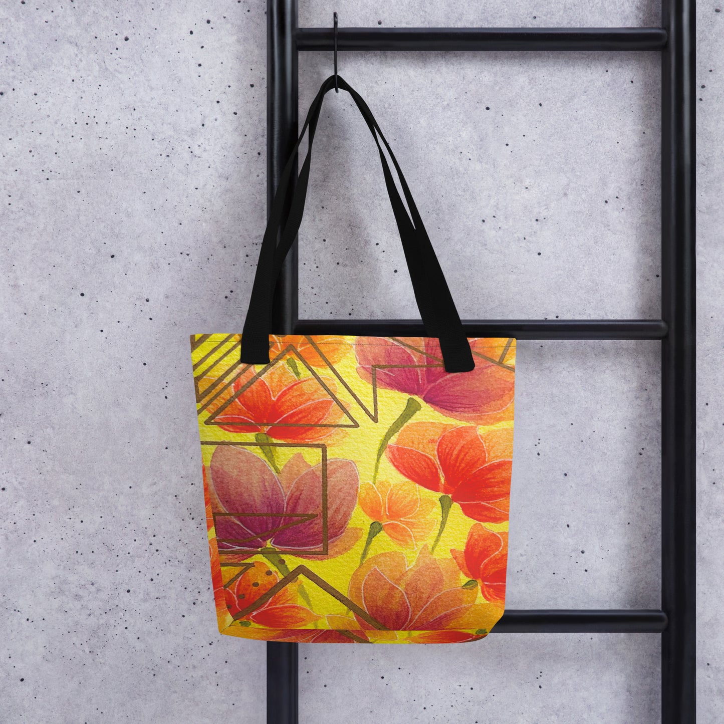 Geometric Flower - Tote Bag