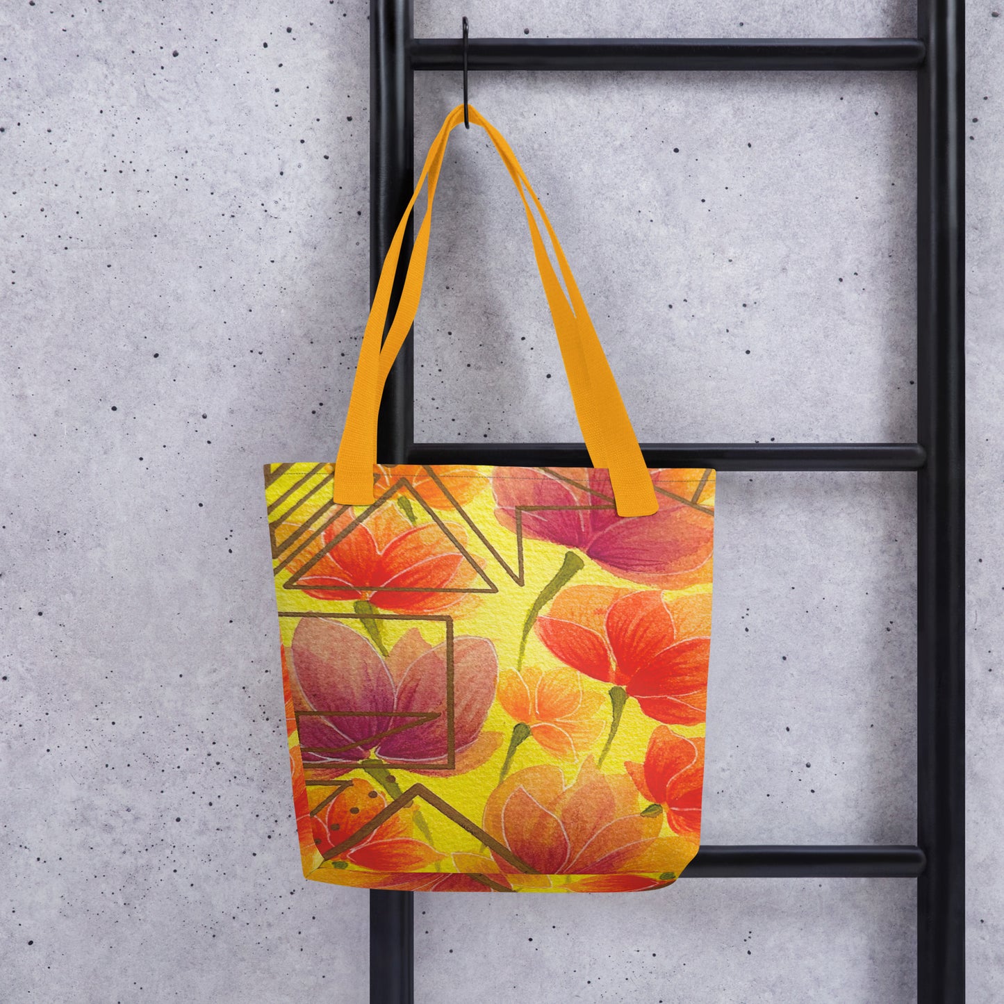 Geometric Flower - Tote Bag