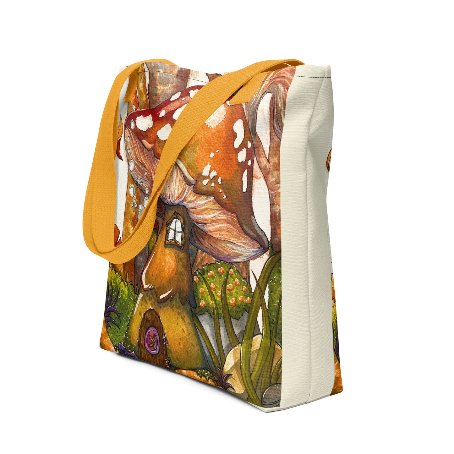 Cozy Mushroom House - Tote bag