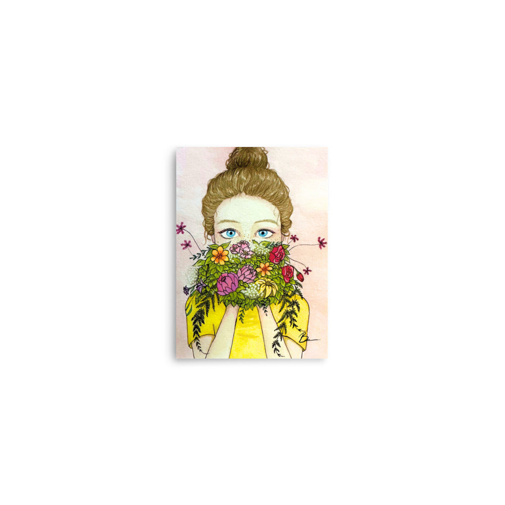 Flower Girl - Matte Print