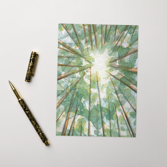 Forest Canopy - Greeting Card