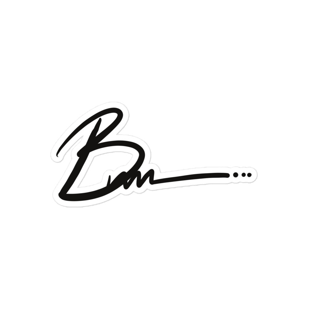 Babs Signature - Sticker