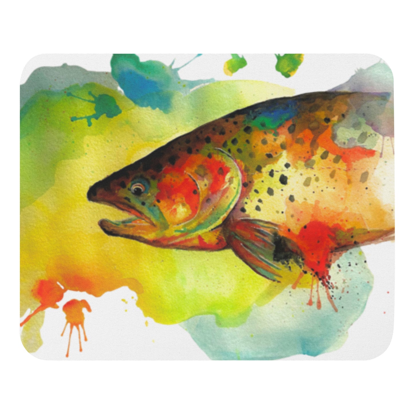 Rainbow Fish - Mouse Pad