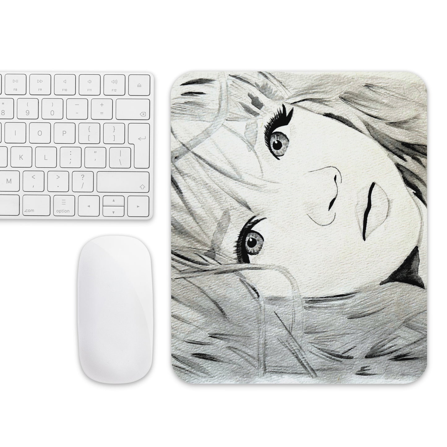 Innocent Gaze - Mouse Pad