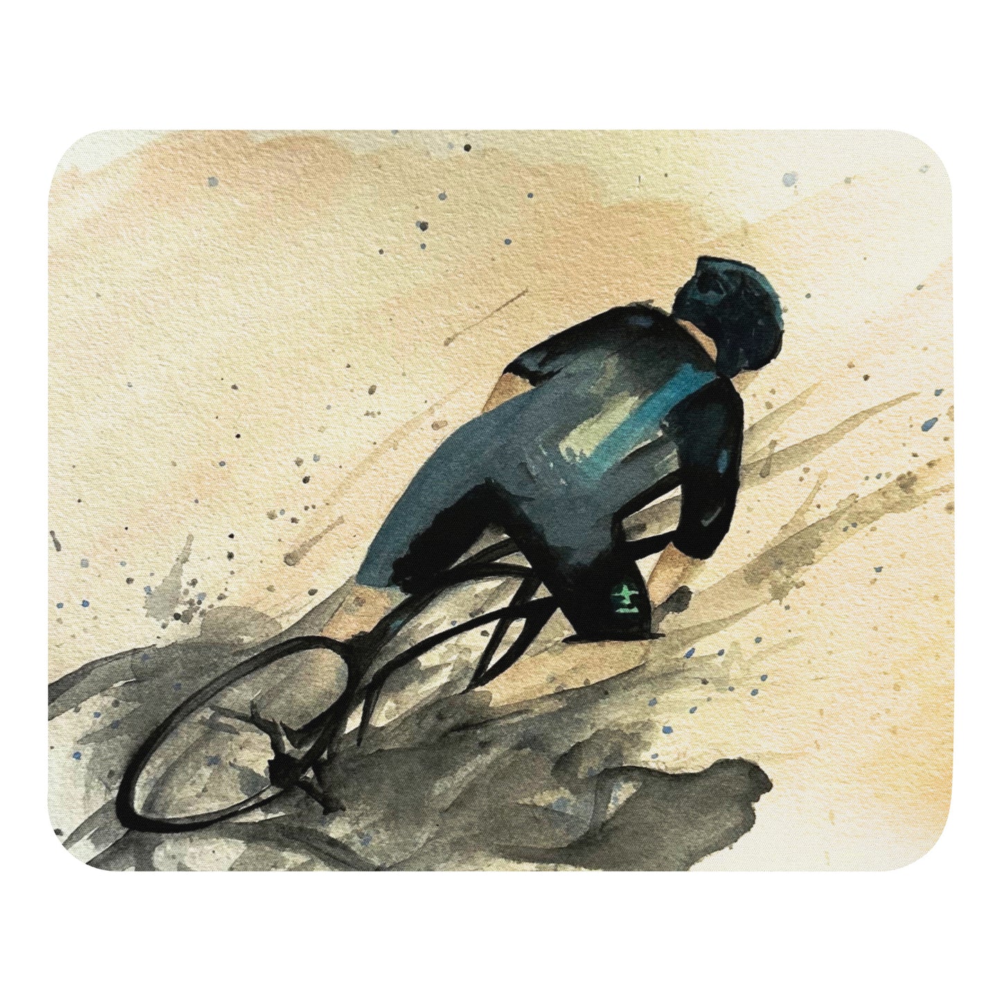 Cyclist - Mouse Pad