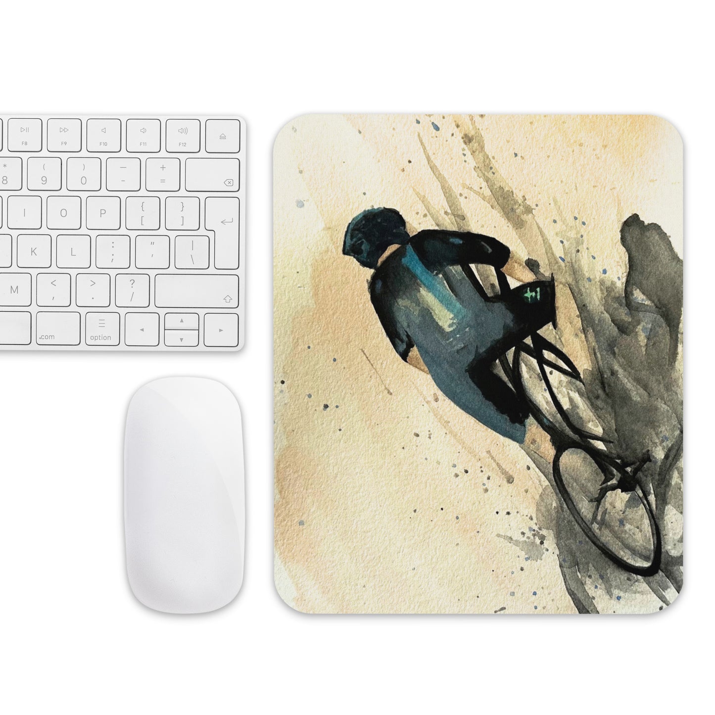 Cyclist - Mouse Pad