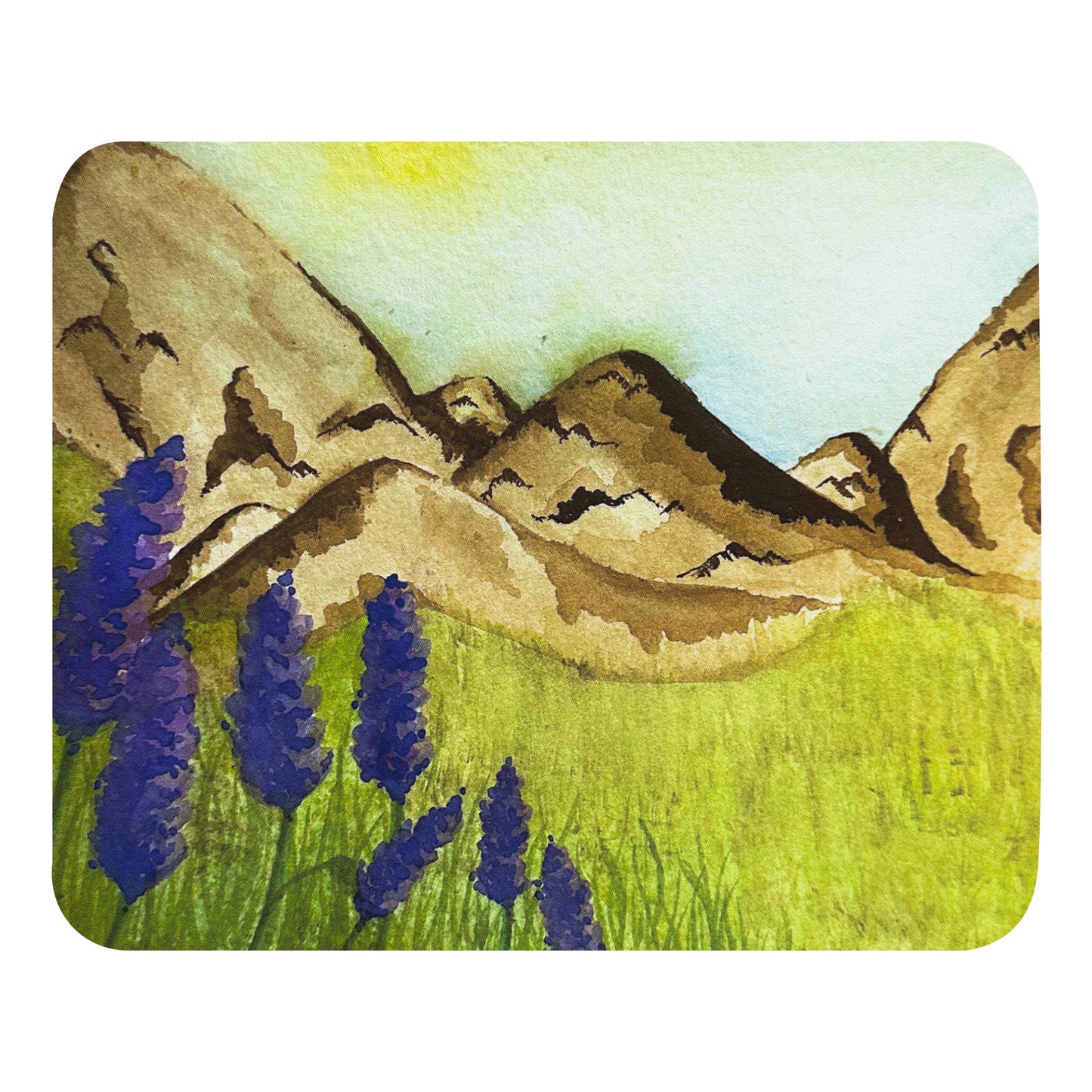 Flowing Lavender - Mouse Pad