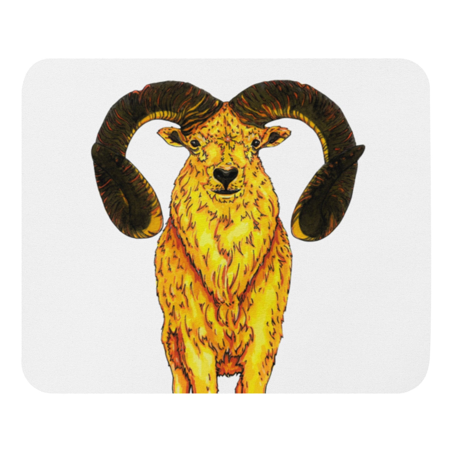 Aries Zodiac - Mouse Pad