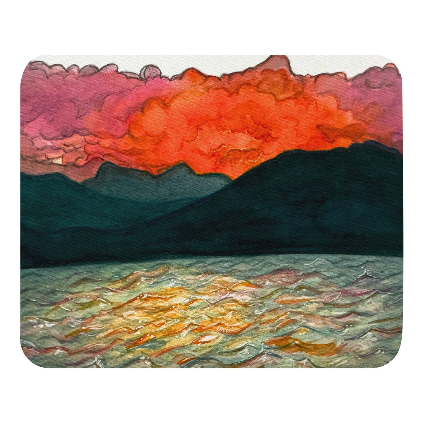 Pend Oreille Sunset - Mouse Pad