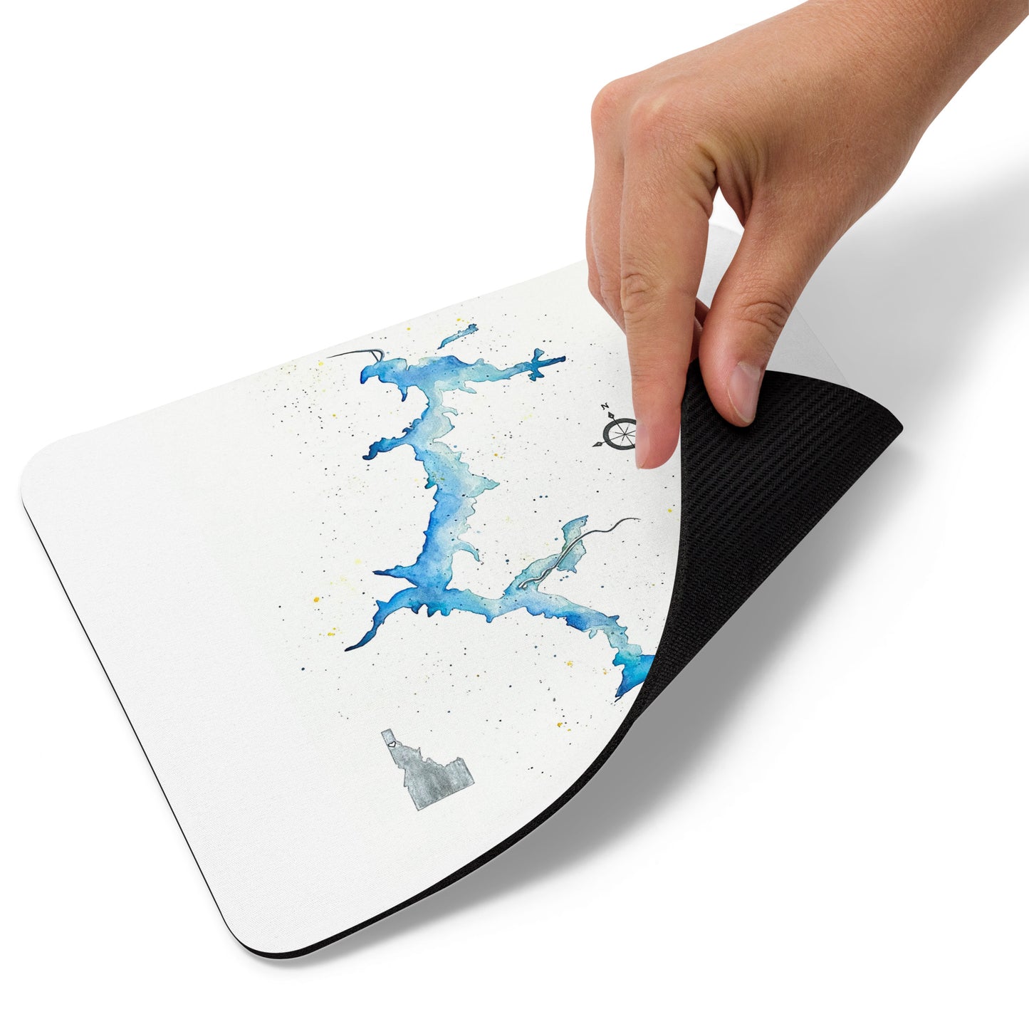 Idahome - Silver - Mouse Pad