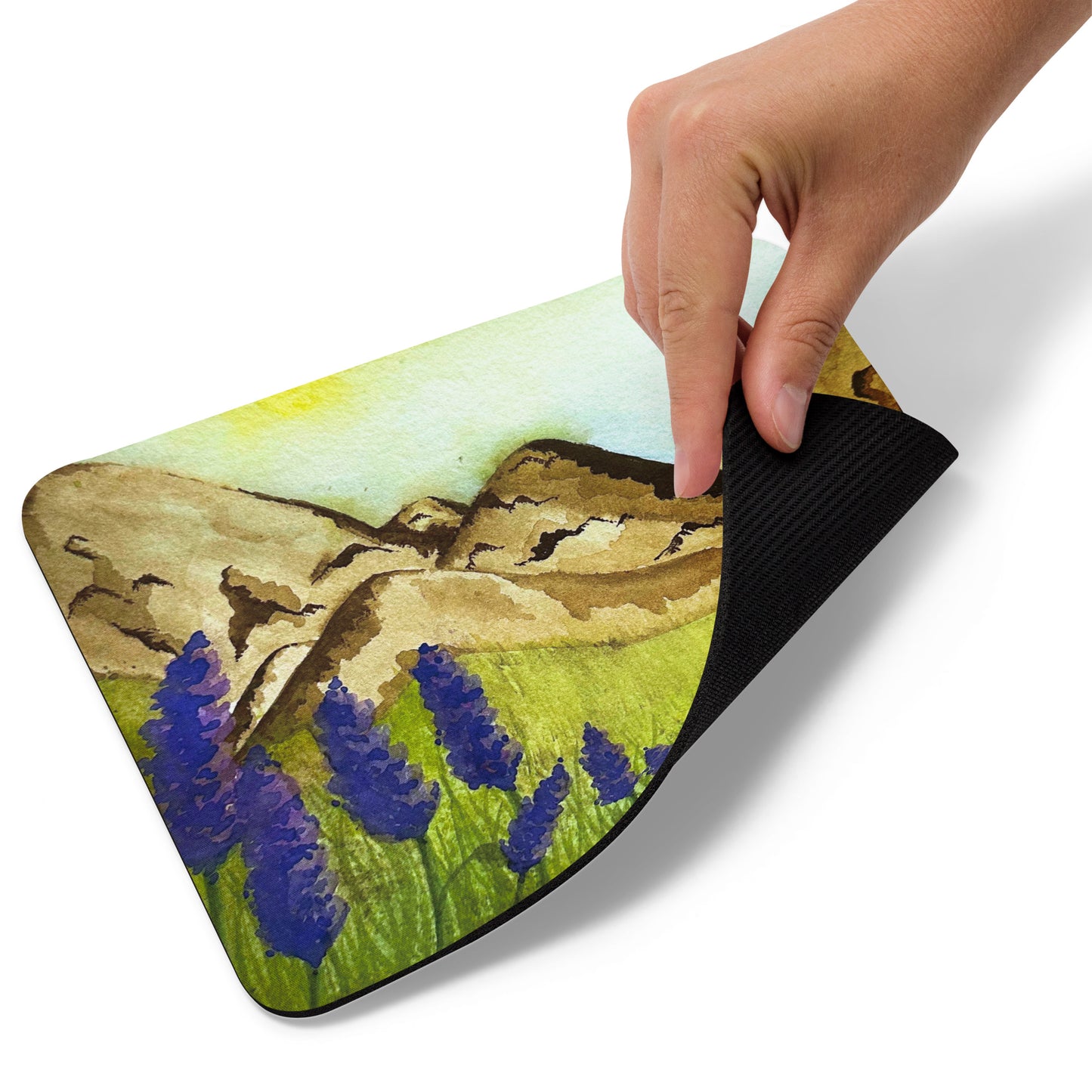 Flowing Lavender - Mouse Pad