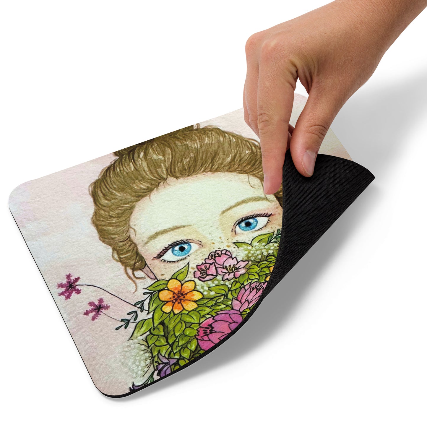 Flower Girl - Mouse Pad