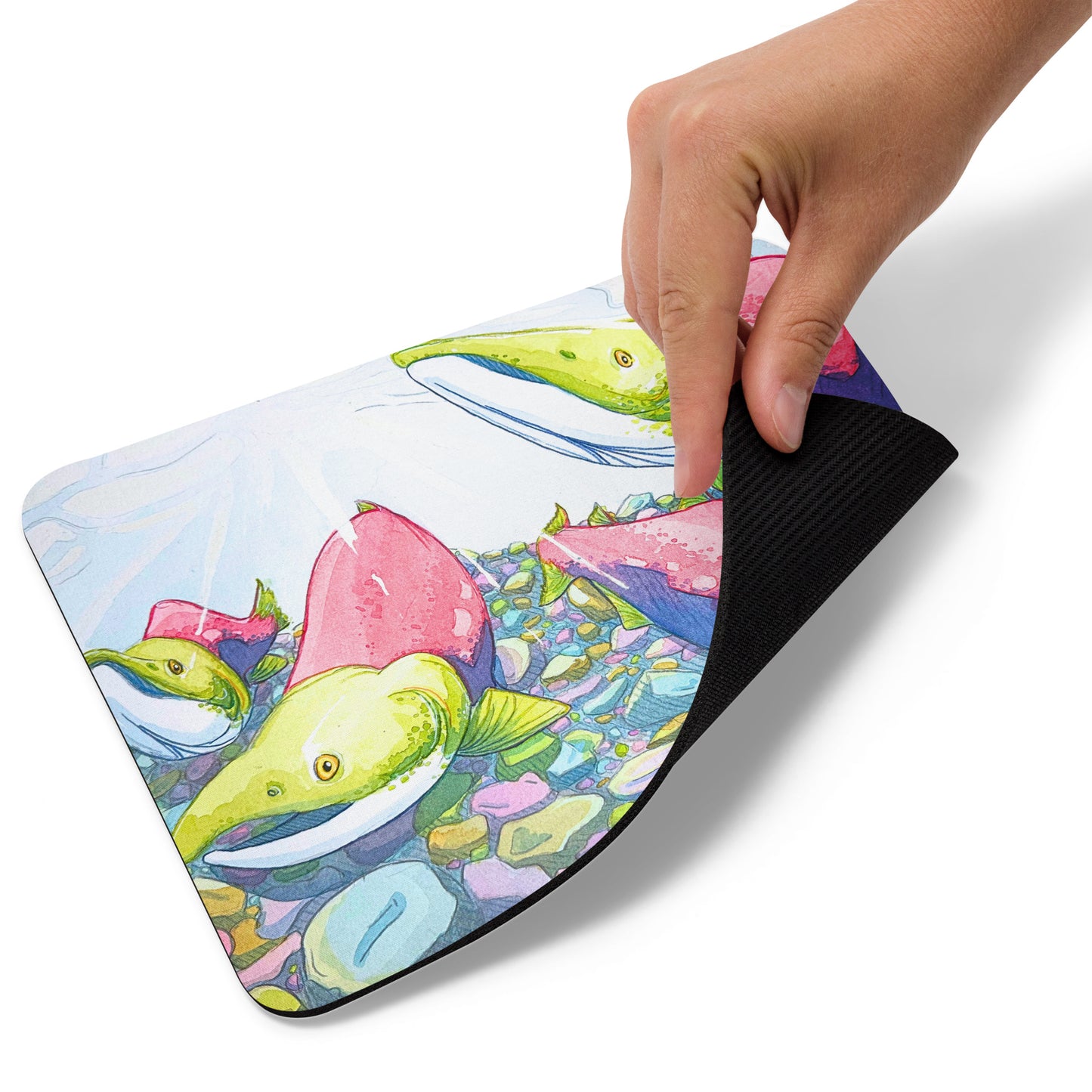 Slippery Salmon - Mouse Pad