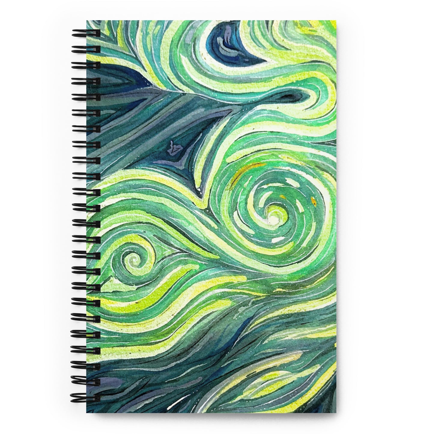 Swirling Emotions - Spiral Notebook