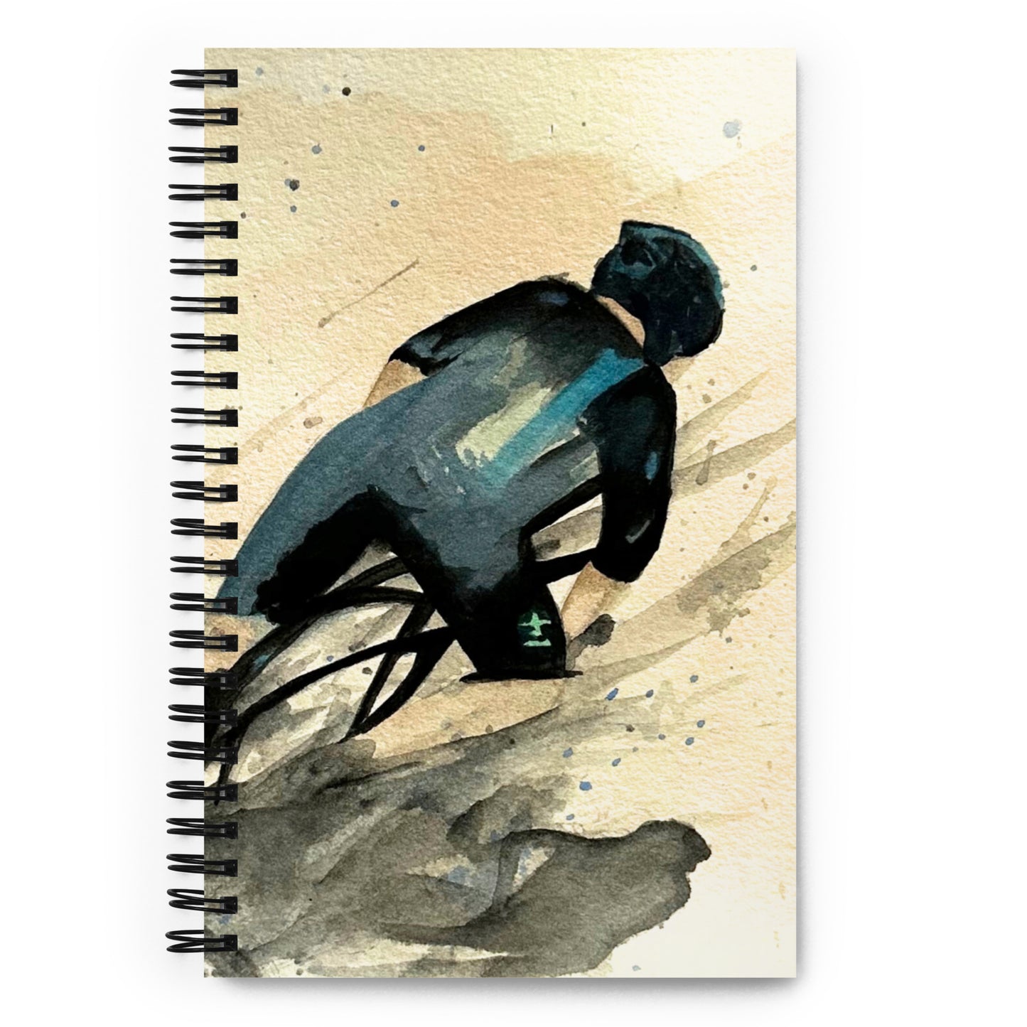 Cyclist - Spiral Notebook