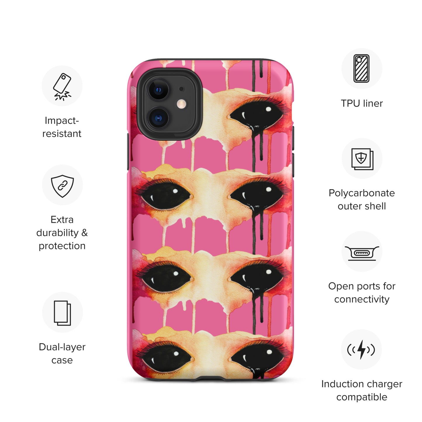 Tough Case for iPhone - Anguish