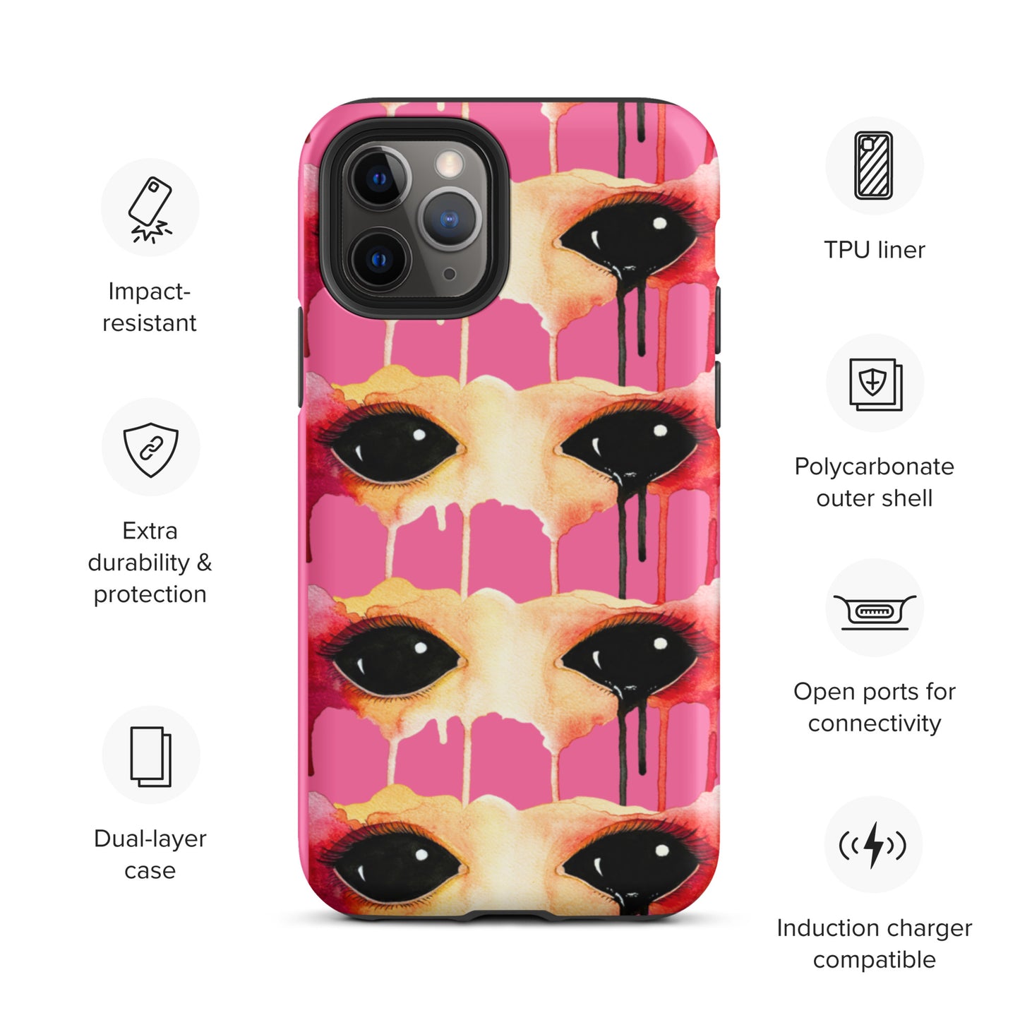 Tough Case for iPhone - Anguish