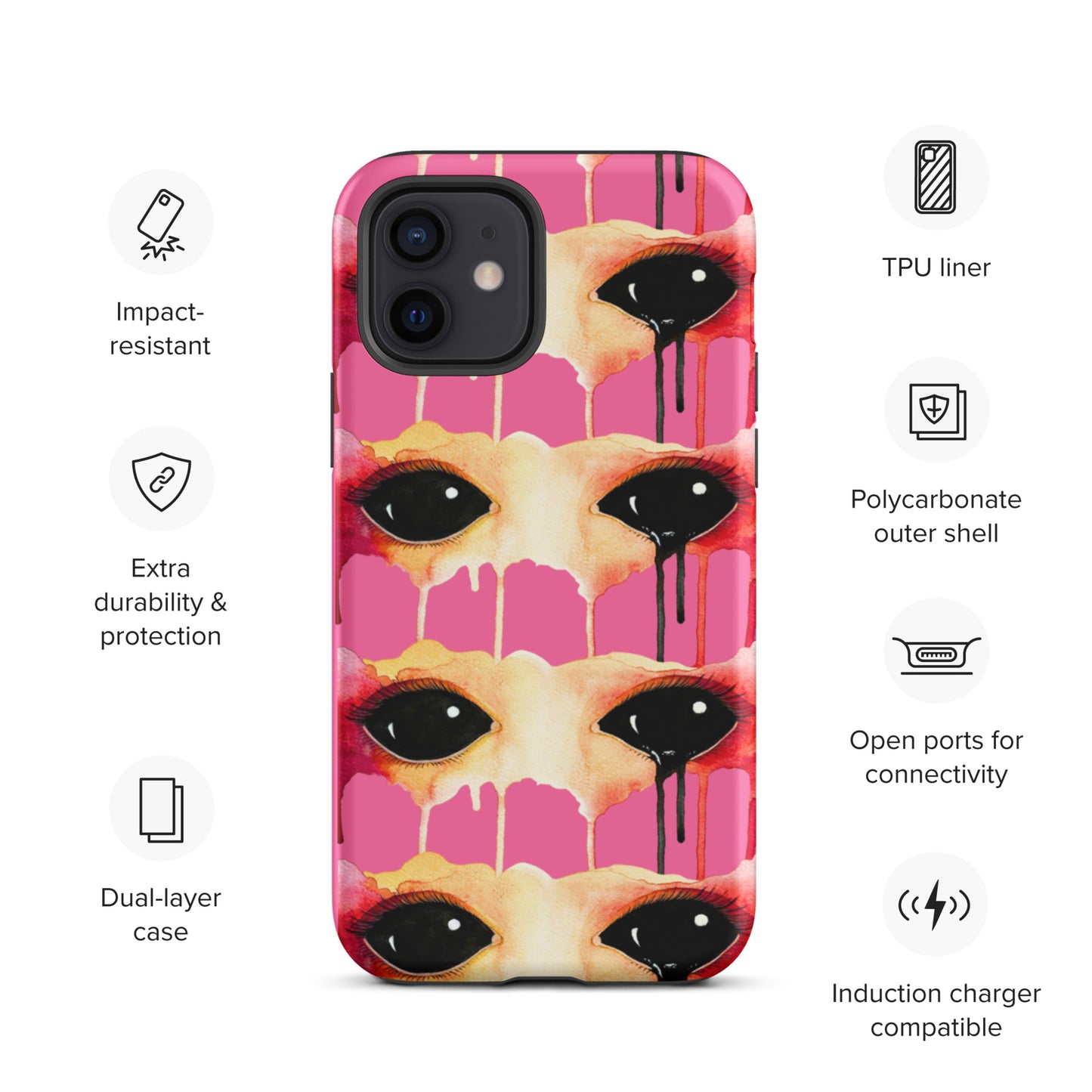 Tough Case for iPhone - Anguish