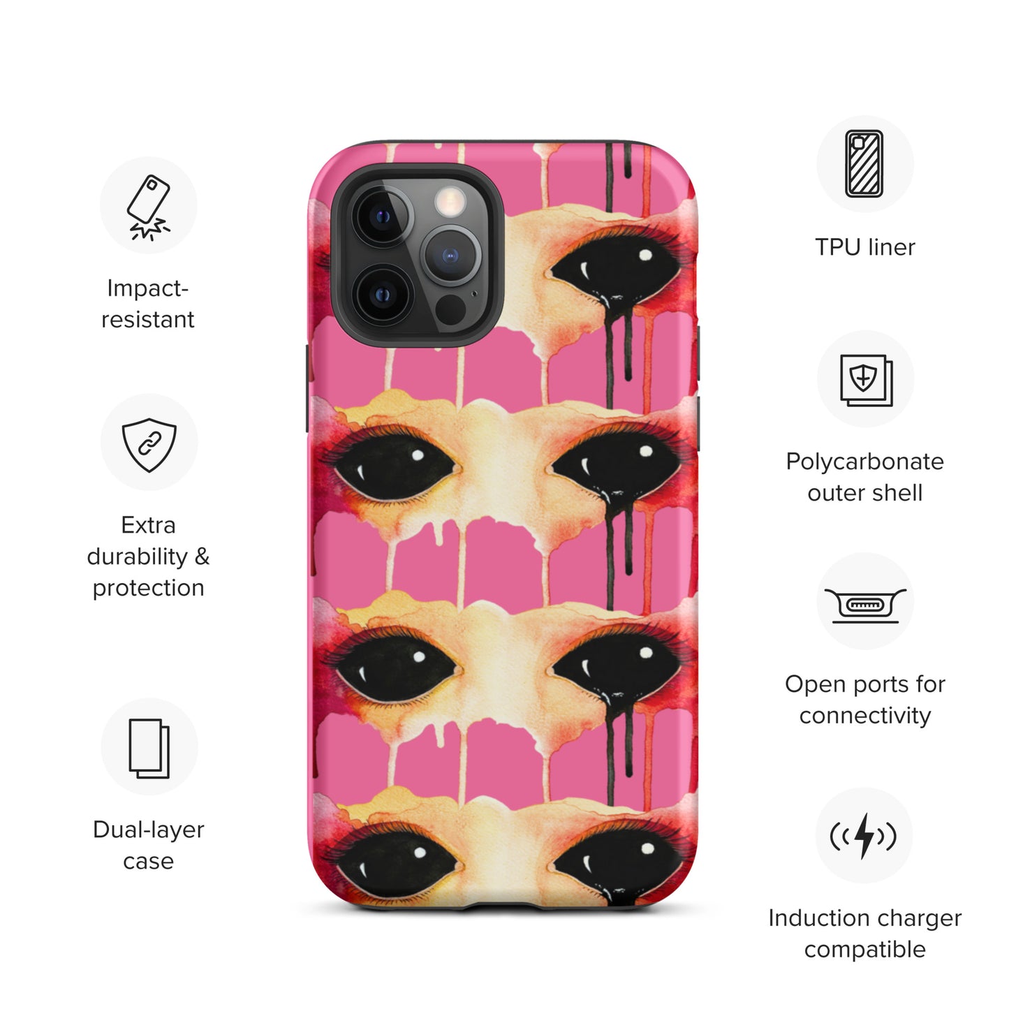 Tough Case for iPhone - Anguish