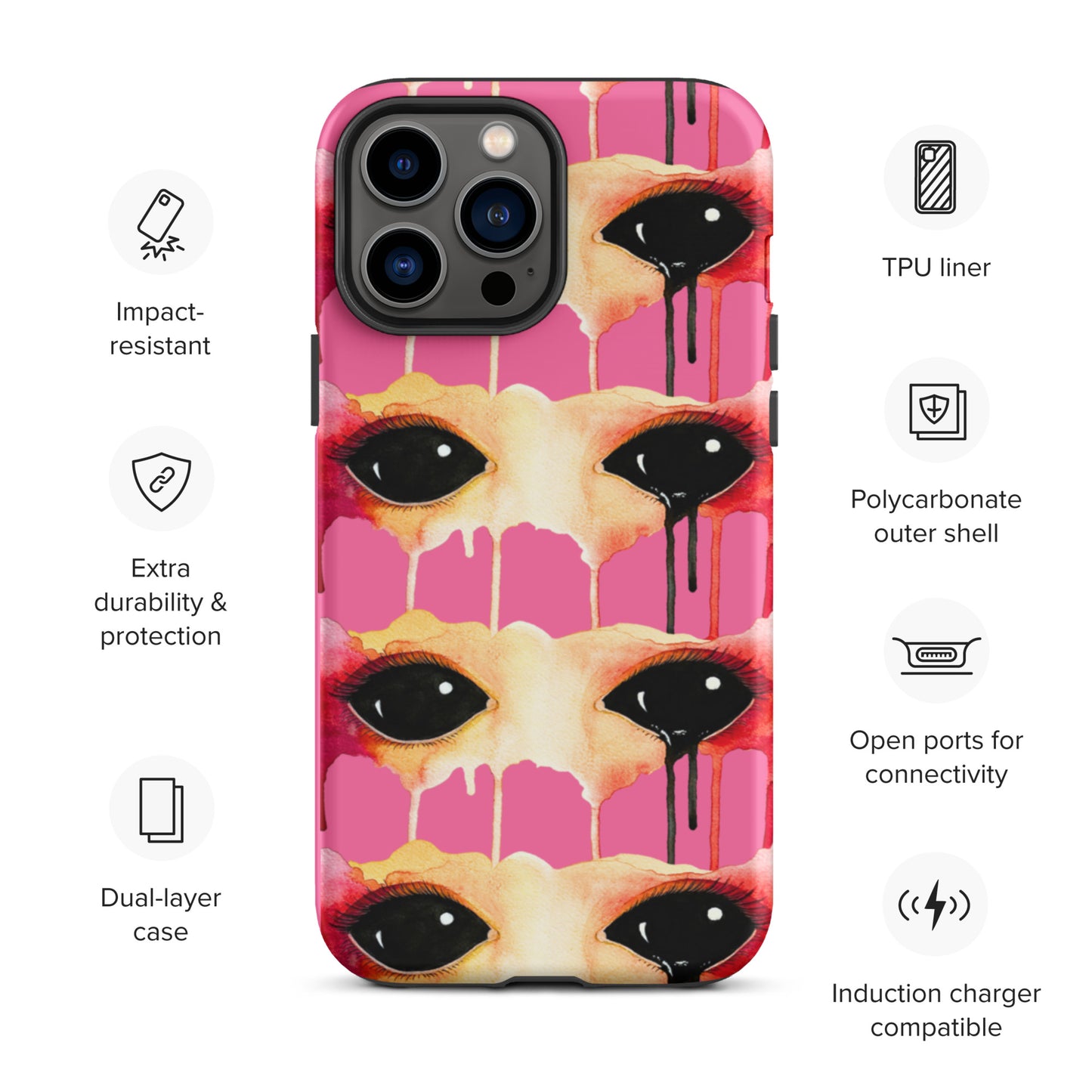 Tough Case for iPhone - Anguish