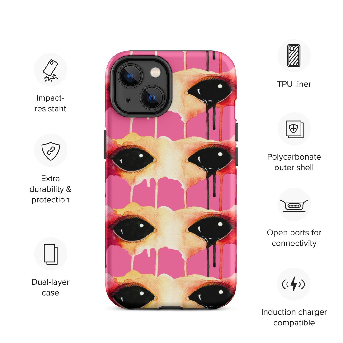 Tough Case for iPhone - Anguish