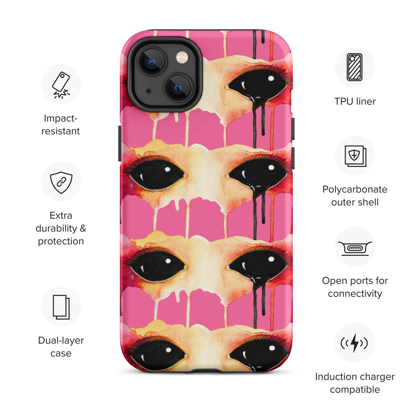 Tough Case for iPhone - Anguish