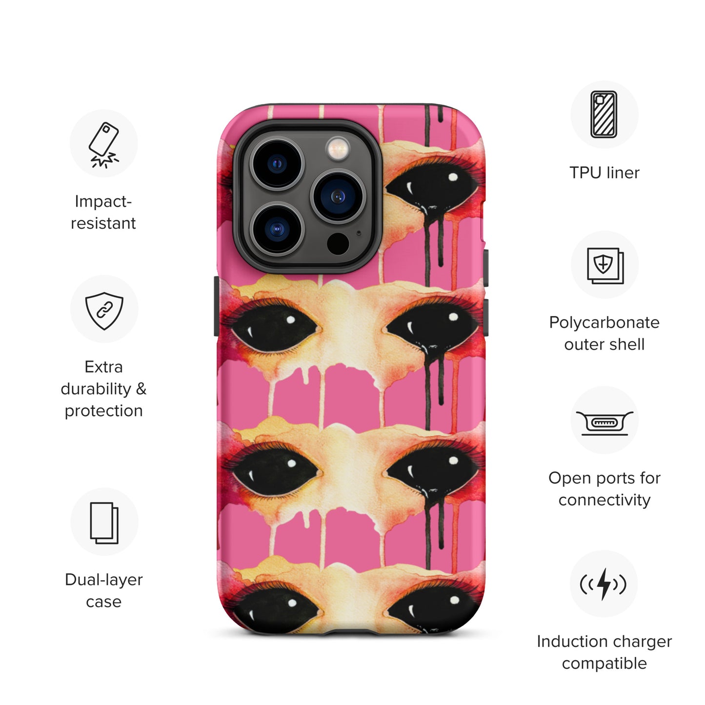 Tough Case for iPhone - Anguish