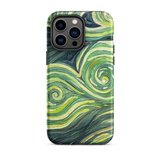 Tough Case for iPhone -Swirling