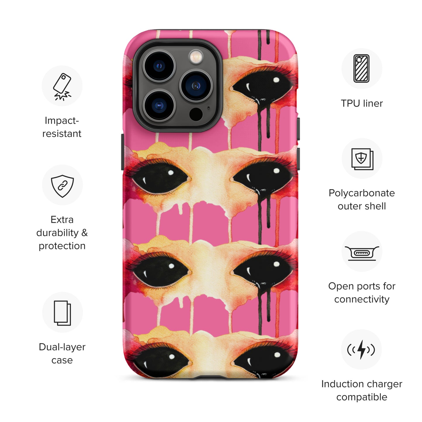 Tough Case for iPhone - Anguish